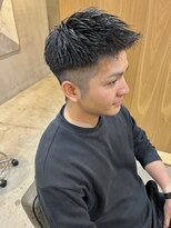 ソウス(SOURCE)&nbsp;グラデーション刈り上げショート　植木涼太