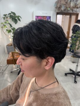 シーバイトリコ 市川(SEA by tricot) 【メンズ】フェザーパーマ