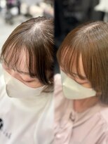 アピッシュ ギンザ(apish ginza) 前髪のうねり・広がりを扱いやすく♪【前髪ストレートパーマ】