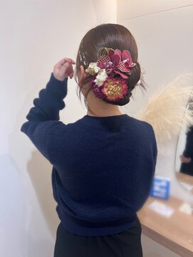 シー(she.) カチモリヘア　タイトセット　卒業式ヘア