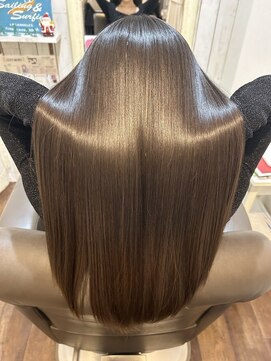 ルーンバイアンツ 茅ヶ崎北口店(Lune. by ANT'S) ピンクベージュ/アンブレラカラー/クールショート/前髪/茅ヶ崎