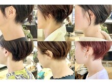 ファイブシーン アオヤマ(5SCENE AOYAMA)の雰囲気（襟足もスッキリ整うショートボブ【ボブ/大人ボブ/肩上ボブ】）