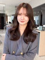 ケーツー エソラ池袋店(K-two)&nbsp;シースルー×くびれ巻き*ロングヘア*レイヤーカット*髪質改善