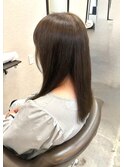 /大人ガーリー/ダークアッシュ/似合わせカット/鎌取