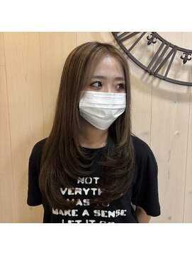 ヘア プロデュース アップス ティ(hair produce UP's t) レイヤーカット　ハイライト