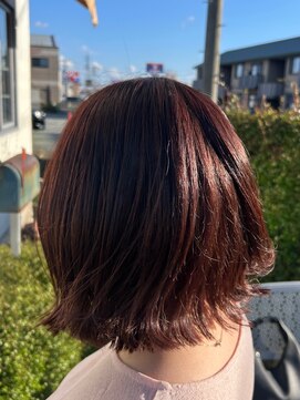 ヘアーショップ オズ(hair shop oz) ピンクベージュ