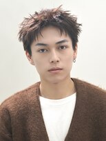 メンズヘアセンス 渋谷(MEN'S HAIR SENSE) アクティブショート/ニュアンスウルフ/ダウンバング/ブラウン