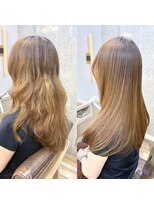 カシュカシュ(cache cache) 髪質改善メテオ美髪ストレート☆cachecache用賀