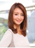 【キッカ朝日ヶ丘】重ためロング×毛先カール