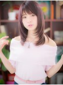 *+COVER HAIR+*…゛ダークトーン゛のさらつや♪ストレートa.