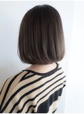 【Ciel】丸みのあるボブとモノトーンベージュ