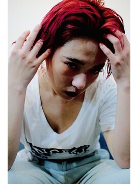 エシカ(ethica) [ethica_南船場] チェリーレッド×エアリー＆ジェリーショート02