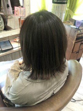 ネオリーブシェリエ 浅草店(Neolive cherie) 外ハネスモーキーグレージュ