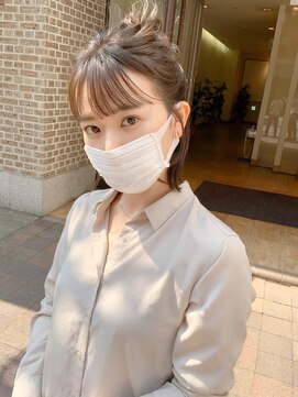 キアラ(Kchiara) マスクしてても可愛いアレンジkchiara福岡天神川野直人