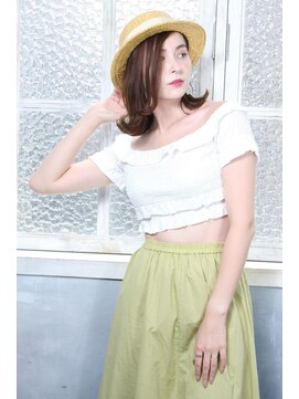 シェルベアー 銀座四丁目(Shell Bear) 【ShellBear銀座4丁目店】外ハネミディアム