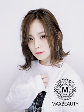 マックスビューティーギンザ(MAXBEAUTY GINZA)　 大人かわいい耳かけ小顔外ハネ【銀座/銀座駅】