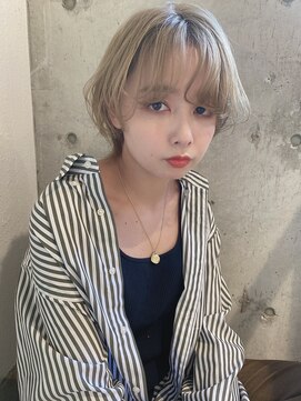 ルービック 豊中(Rubik's) Aラインボブ×ふわふわショート