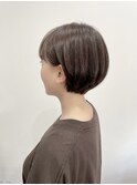 丸みボブ