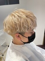 タヤ 大阪上本町店(TAYA)&nbsp;メンズ/ホワイトブロンド/ブリーチ/カラー