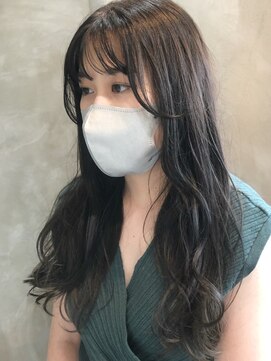 ソイルバイロミー(soil by ROMMY) 【暗髪グラデーション】大人っぽいツヤ感ロング/横浜髪質改善