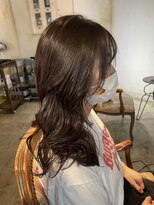 髪質改善と縮毛矯正の専門店 サンティエ(scintiller)&nbsp;ツヤツヤ弱酸性カラー