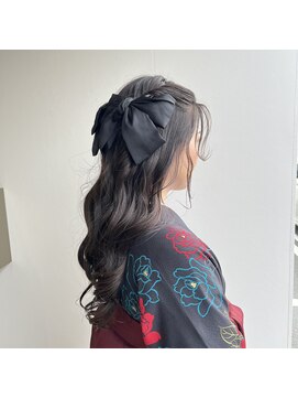 美容室 アイディー i-dee 卒業式ヘア