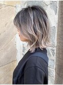 【151e_戸塚】*ハイライトグラデ+ホワイトシルバー*