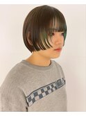 【haru】似合わせデザインカラー×ミニボブ