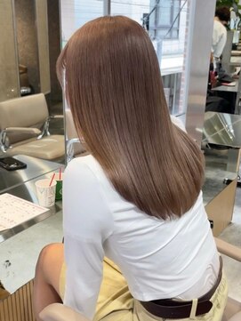 サンクプロジェクト(cinq PROJECT) ミルクティーベージュダブルカラーケアブリーチハイライト