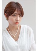 20代30代40代『大人可愛いマッシュショート』Ash清瀬店