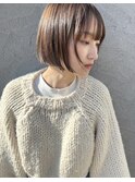 【farfara】ぱつっとボブ(問屋町テラス)永尾明日香