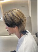 【nakajima】エンドカラー×メンズ