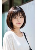 大人キレイ！　クビレ×グラデーションヘア/レディースショート