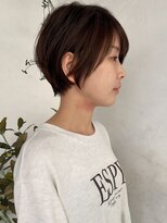 トレヘアー 京都 烏丸(tRe hair)&nbsp;ショートボブ　アッシュベージュ　20代30代40代