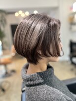 ツムグ 代官山店(TUMUGU)&nbsp;ヘルシースタイル大人ボブ30代40代50代ブルーグレージュ#234