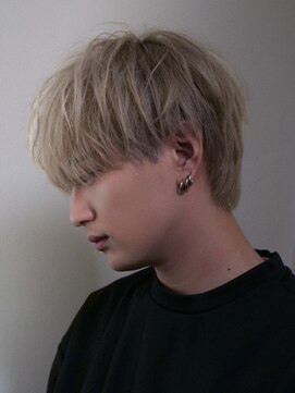 エルマーク 京橋(L-MARK) センターパートブリーチダブルカラーフェイスフレーミング