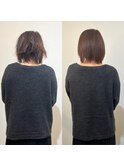 髪質改善カラーエステ