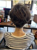 ナチュラルマッシュパーマ
