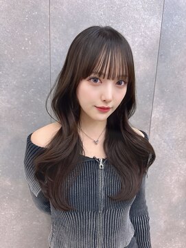 クム(kumu) 【kumu】韓国風レイヤー/髪質改善カラー/小顔前髪/栄/名古屋