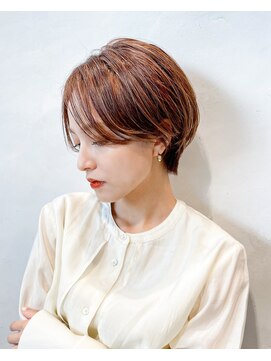 ガーデントウキョウ(GARDEN Tokyo) ショート/ハンサムショート/ハイライトカラー/小顔ヘア