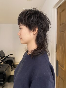 ナループロアツム(Nalu pu loa Tsum) ウルフパーマ/ウルフ/マレット/マレットパーマ