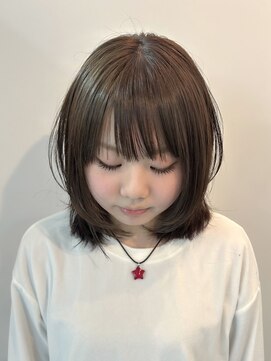 カシェル(cashel) グレージュ/ブリーチなしwカラー/レイヤー