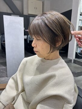 大人気ショートボブ★髪質改善