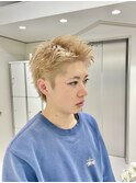 三宮【メンズブリーチ×メンズカット】