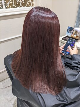 フレーム へアアンドトリートメント 天王寺北口店(FRAME) ちぇりーぴんく