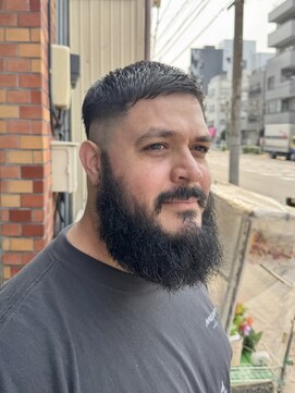 ヌーク 押上店(NooK) メンズ　海外ヘア　ショート