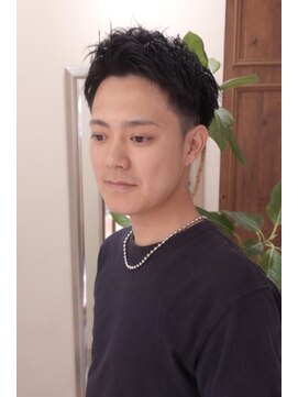 ビュートリアム265(BEAUTRIUM 265) スパイキーショート メンズヘア 刈り上げ 夏 ブルーブラック