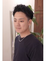 ビュートリアム265(BEAUTRIUM 265) スパイキーショート メンズヘア 刈り上げ 夏 ブルーブラック