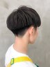 【学割U24/シャンプー付】 カット+シャンプー+スタイリング 40分