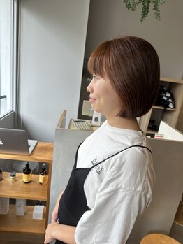 ヌン(nun)の写真/ダメージ補修効果と保湿力の高いトリートメントをセレクト!まとまりよく広がりにくい髪へ導きます☆